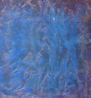 Relief in Kobaltblau von E. Wille